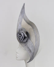 Stunning Sidesweep Headpiece with Sinamay Roses